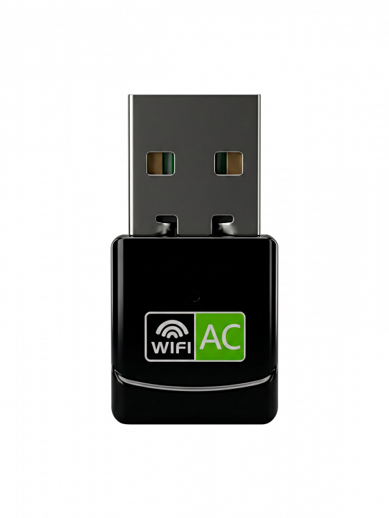 Wi-Fi адаптер для компьютера и ноутбука USB двухдиапазонный 5 Ггц и 2.4 Ггц 433 Мбит/с Орбита OT-PCK28